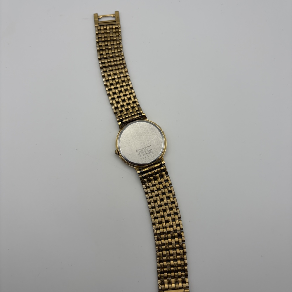 Seiko Quartz 7N29 Goldtone Date Men's Watch for Parts or Repair - Picture 5 of 5